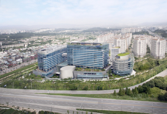 서울 강동구 소재 삼성물산 건설부문 사옥 전경. [삼성물산 제공]